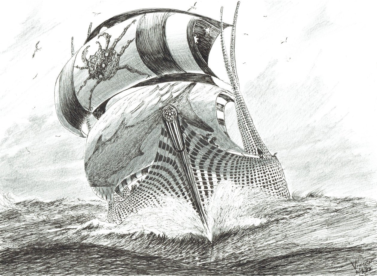 Stormscheppers Frobisher baai, 2022 door Vincent Alexander Booth