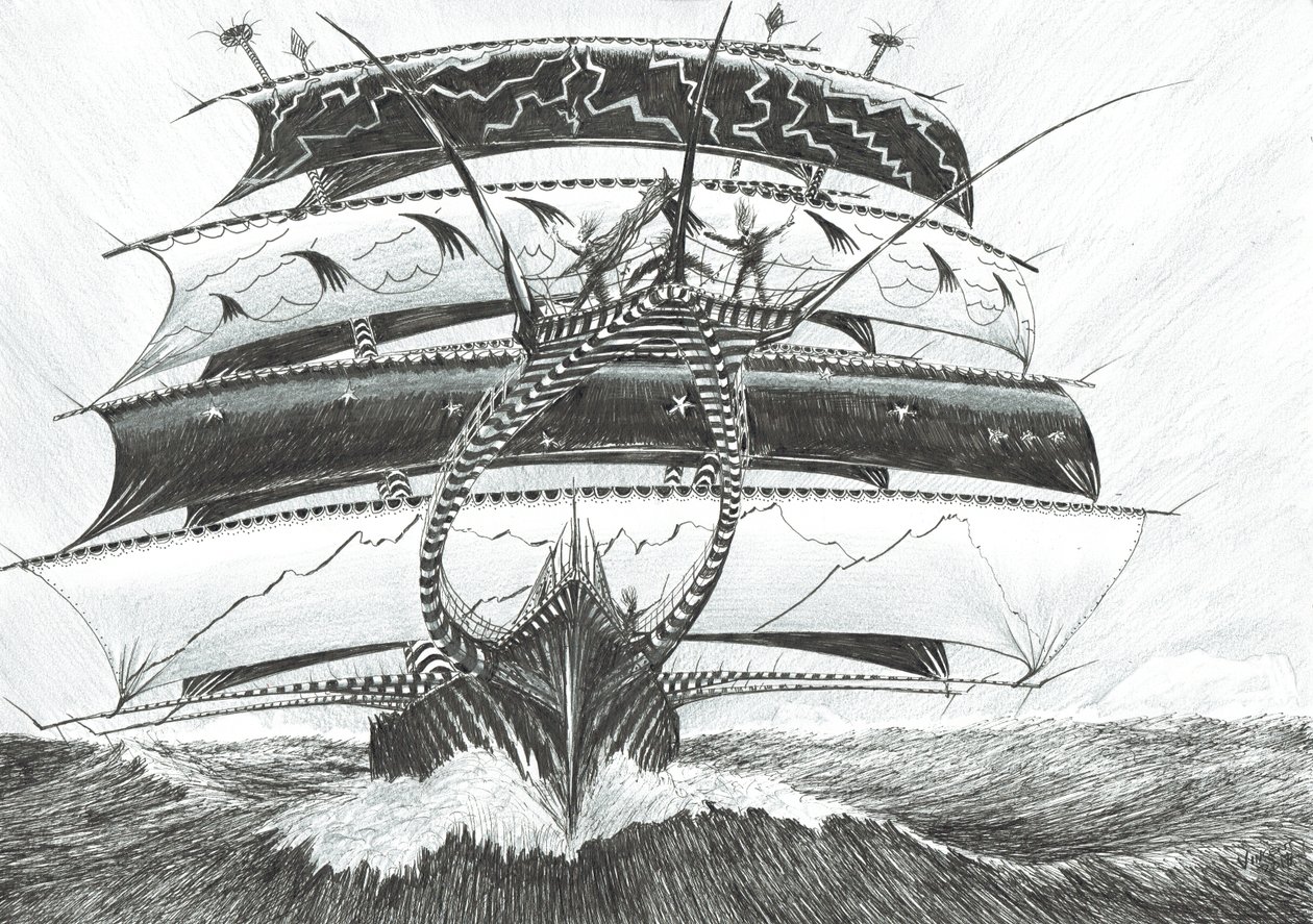 Stormscheppers Koning Haakon VII Zee, 2017 door Vincent Alexander Booth