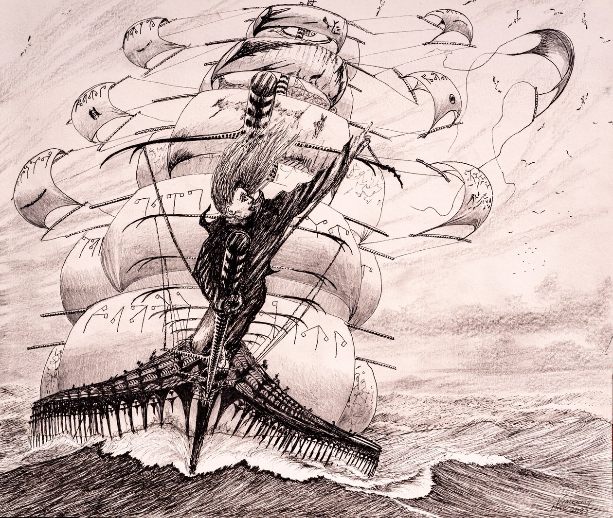 Stormscheppers Meer Khanka, 2022 door Vincent Alexander Booth