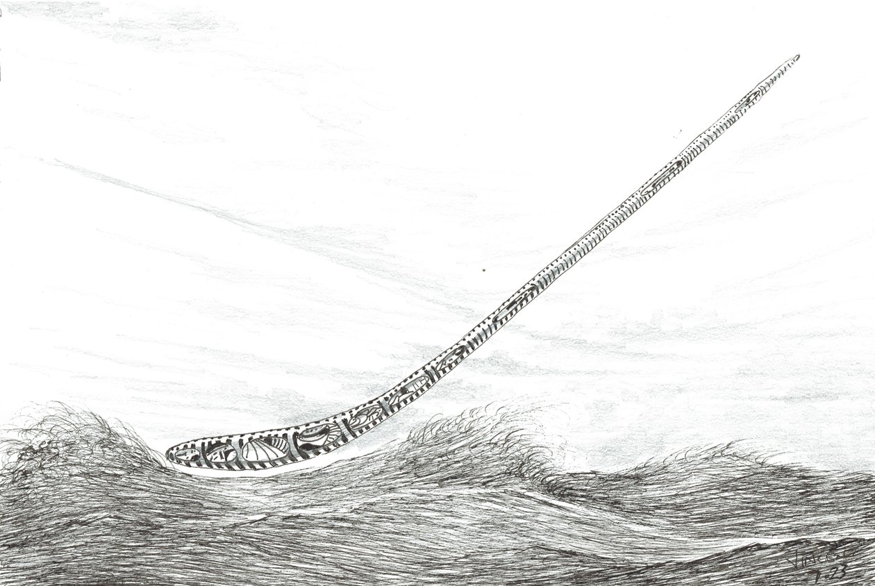 Stormscheppers Meer Mweru door Vincent Alexander Booth
