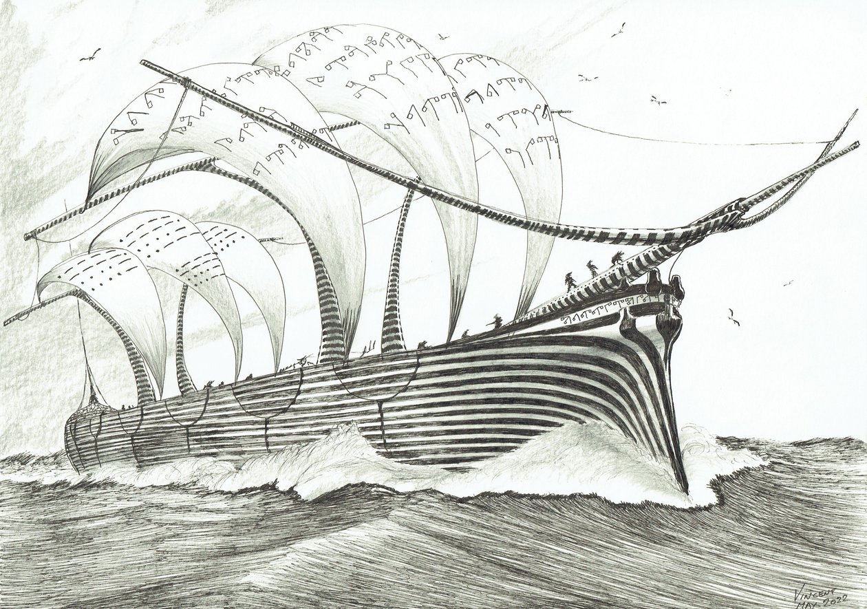 Stormscheppers Lake Tanganyiku, 2022 door Vincent Alexander Booth