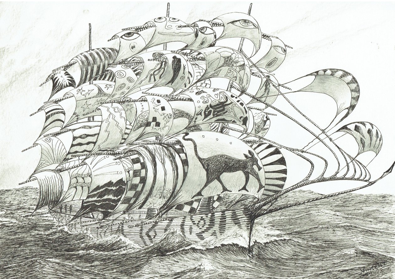 Stormscheppers Mui Ca Mau, 2022 door Vincent Alexander Booth