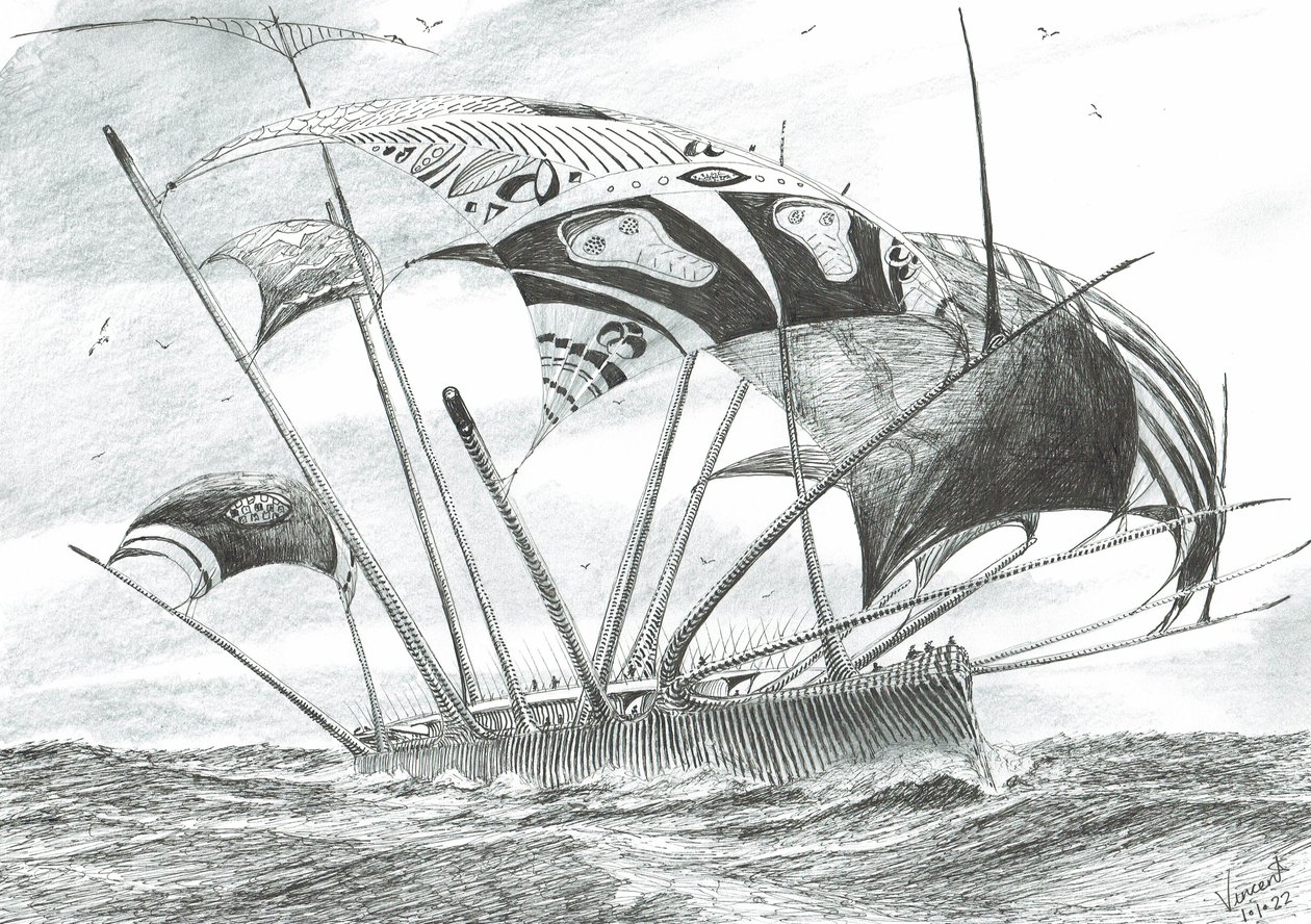 Stormscheppers Mutsu Wan door Vincent Alexander Booth