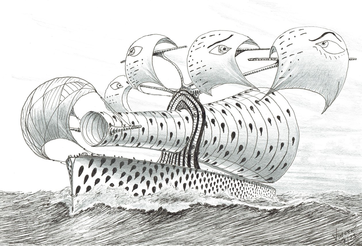 Stormscheppers Van Diemen Golf door Vincent Alexander Booth