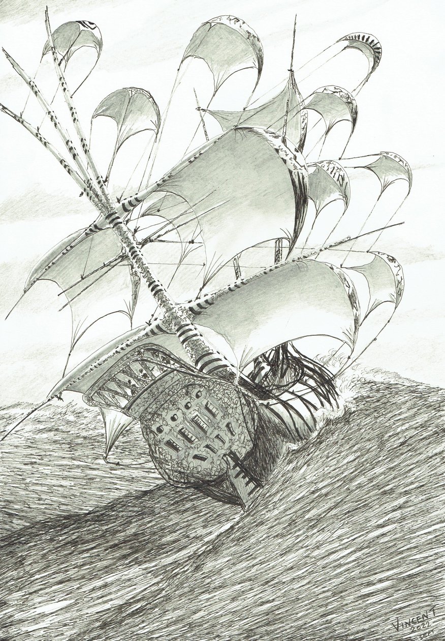 Stormscheppers Zhaoyang Hu door Vincent Alexander Booth