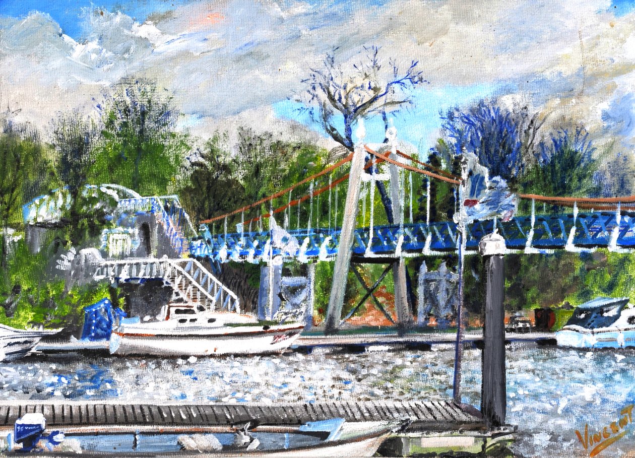 Teddington Lock, 2001 door Vincent Alexander Booth