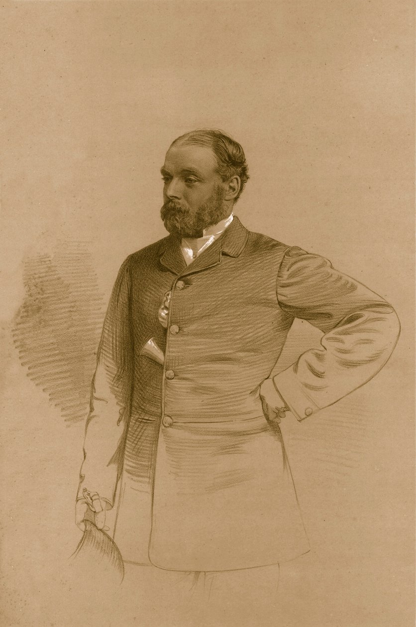 Mr. John Hargreaves, 1879 door Vincent Brooks Day and Son