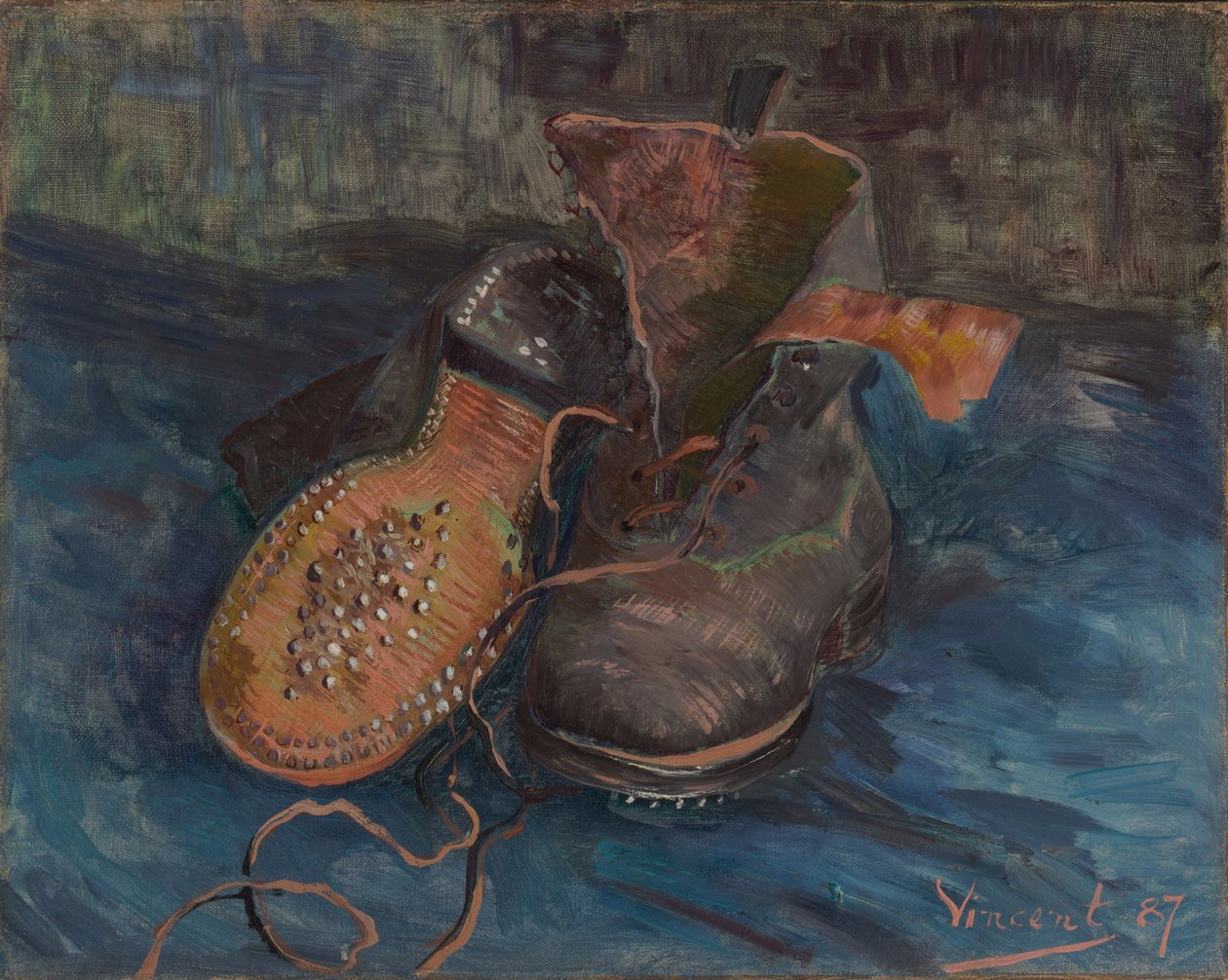 Een Paar Laarzen door Vincent van Gogh