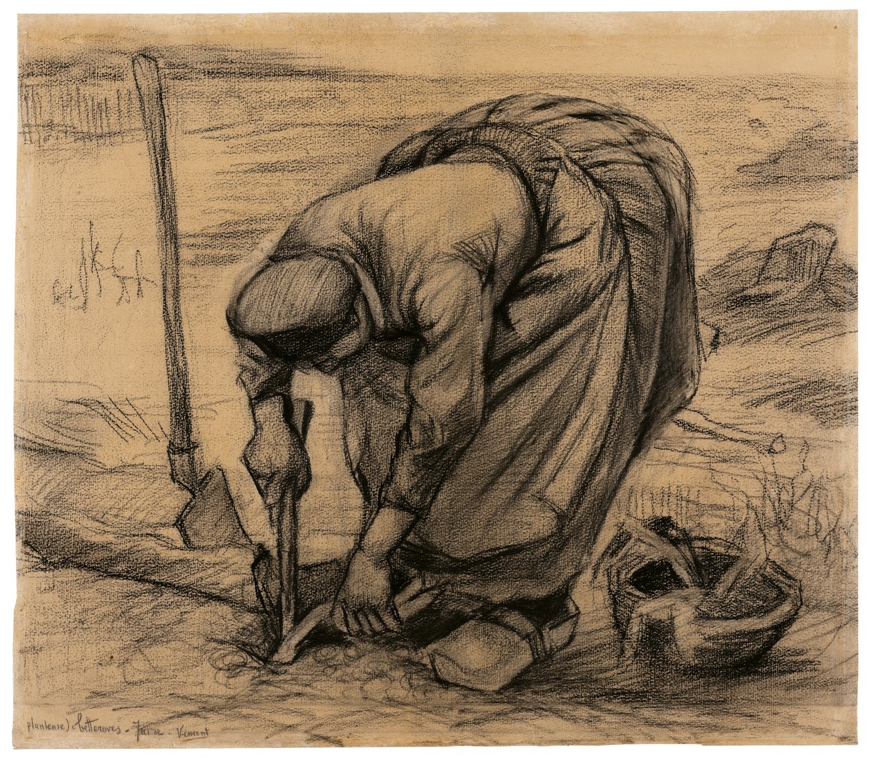Bed plantenbak door Vincent van Gogh