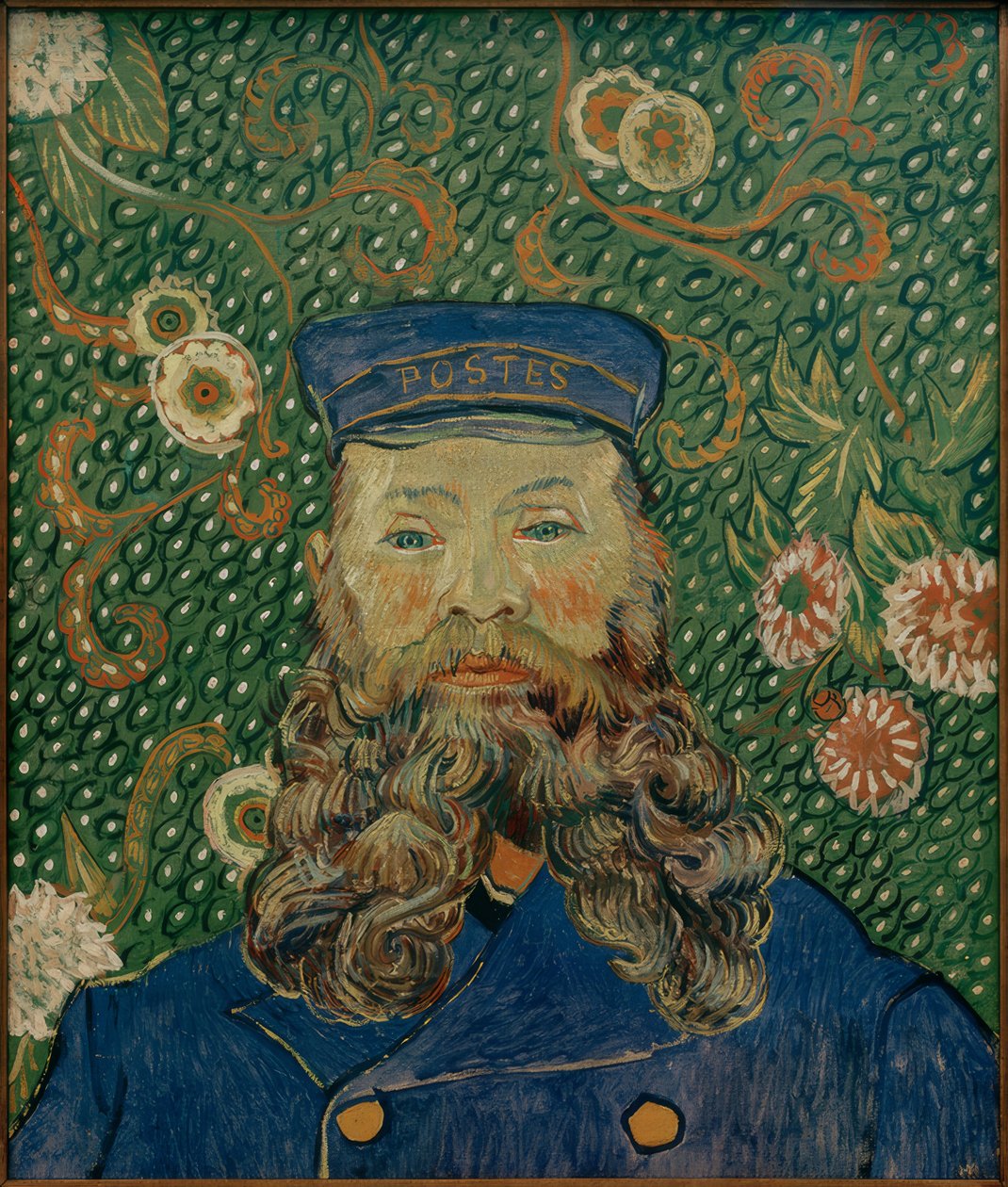 Portret van Joseph Roulin door Vincent van Gogh