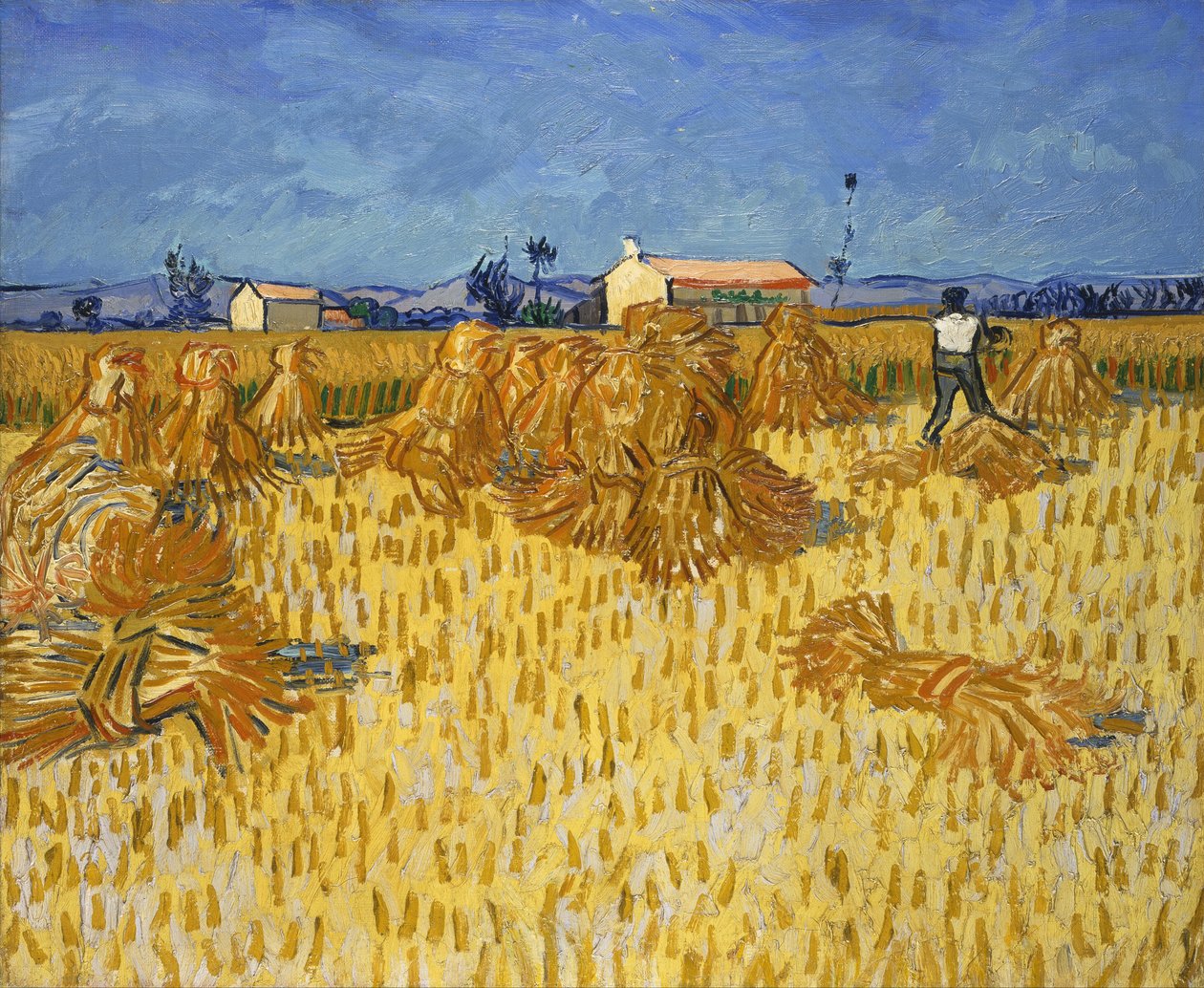 Oogst in de Provence door Vincent van Gogh