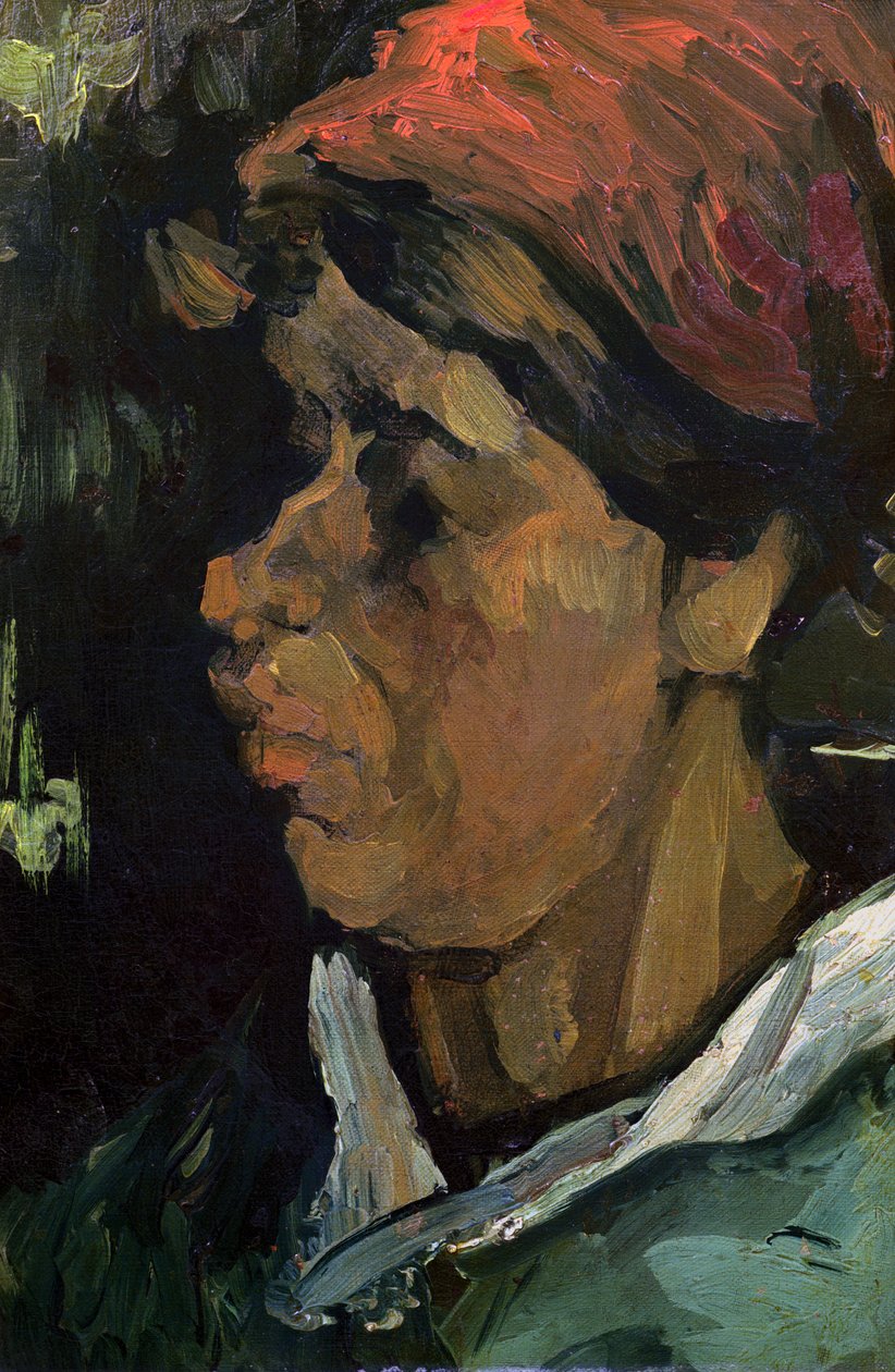 Hoofd van een Nederlandse Boer door Vincent van Gogh