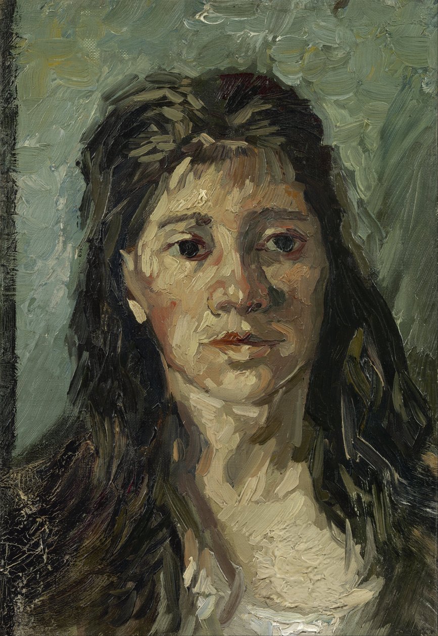 Hoofd van een prostituee door Vincent van Gogh
