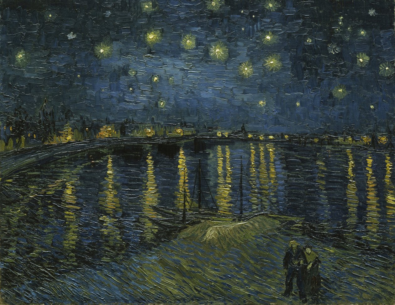 De sterrennacht door Vincent van Gogh