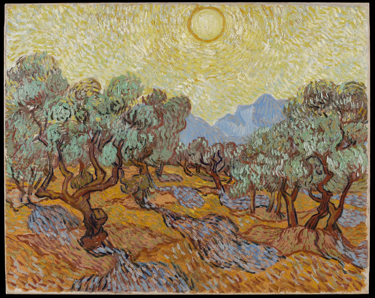 Olijfbomen door Vincent van Gogh