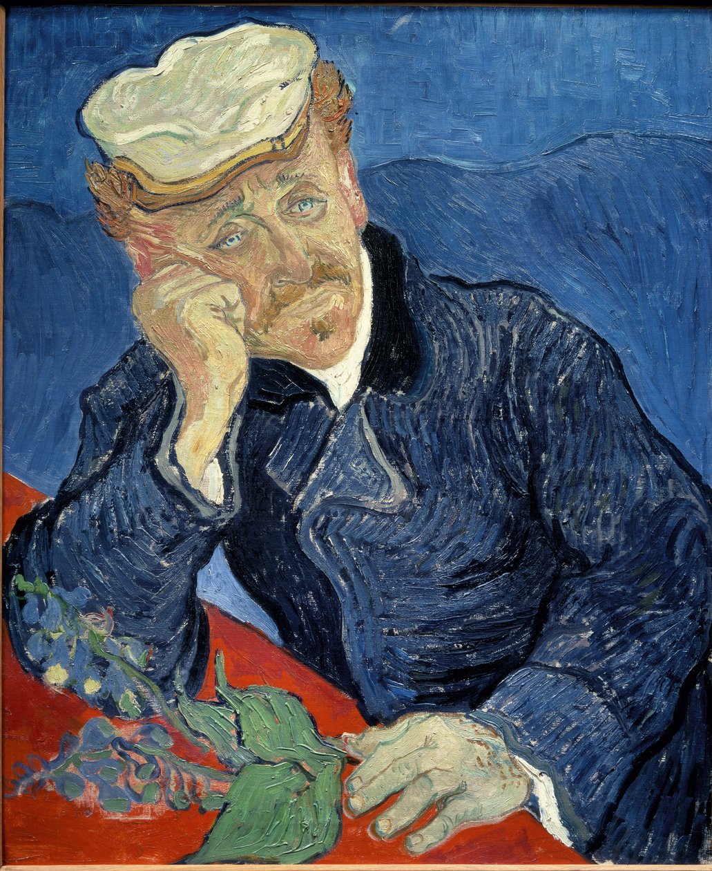 Portret van dokter Paul Gachet door Vincent van Gogh