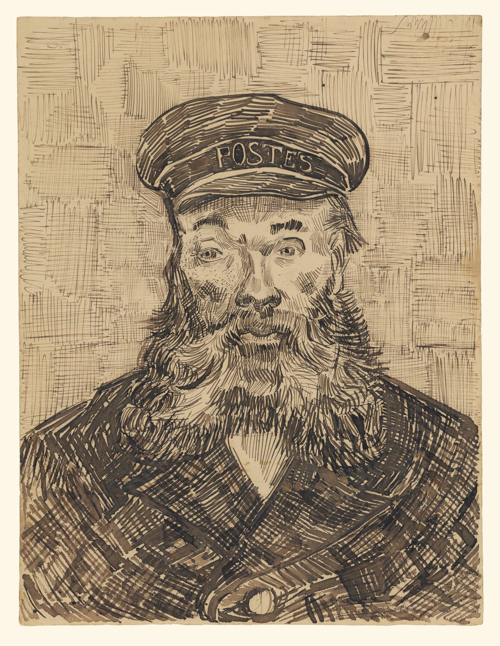 Portret van Joseph Roulin door Vincent van Gogh