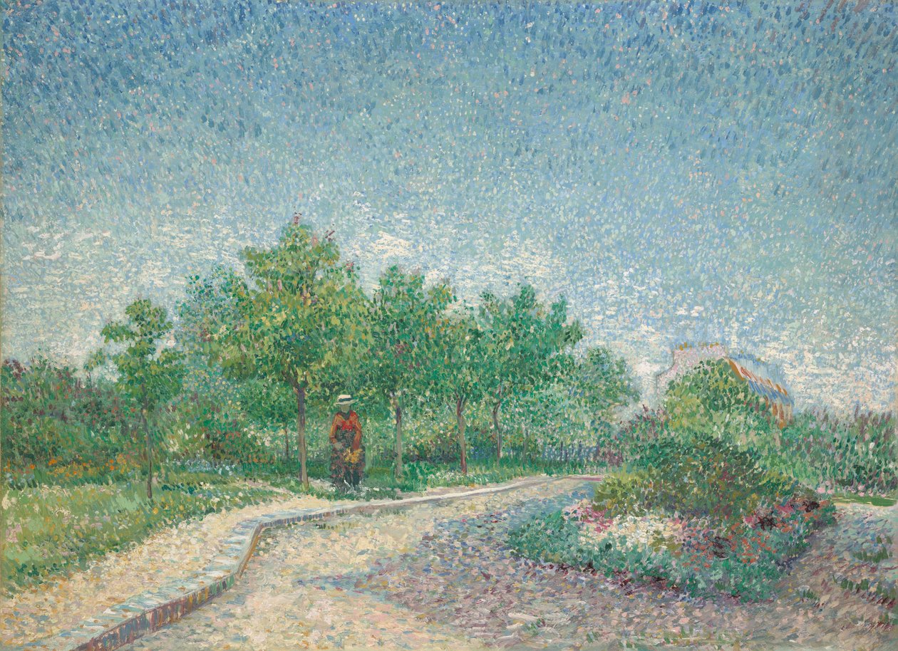 Place Saint-Pierre, Parijs door Vincent van Gogh