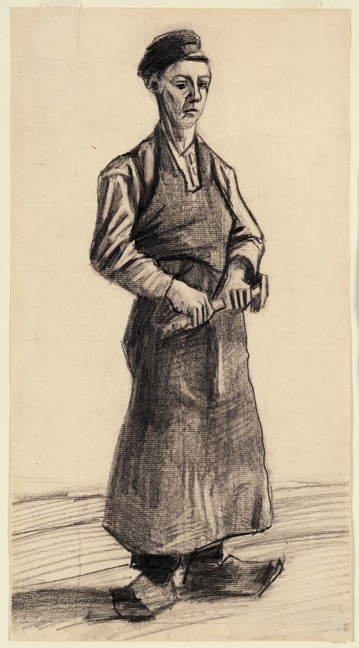 De smidsjongen, 1882 door Vincent van Gogh