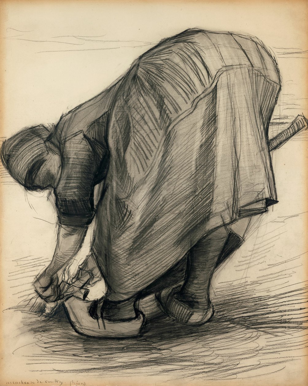 De Worteltrekker door Vincent van Gogh