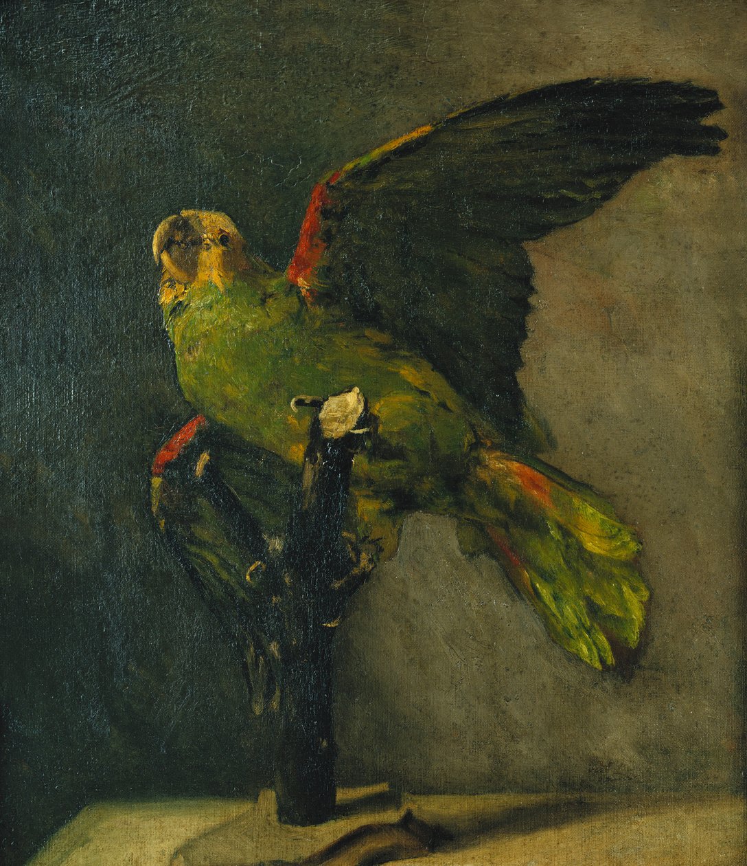 De groene papegaai; Le Perroquet Vert, 1885 door Vincent van Gogh