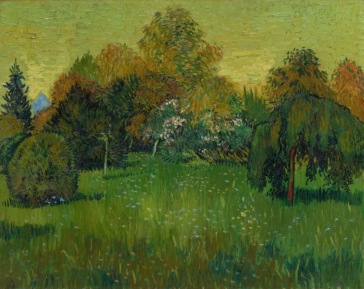 De tuin van de dichter door Vincent van Gogh