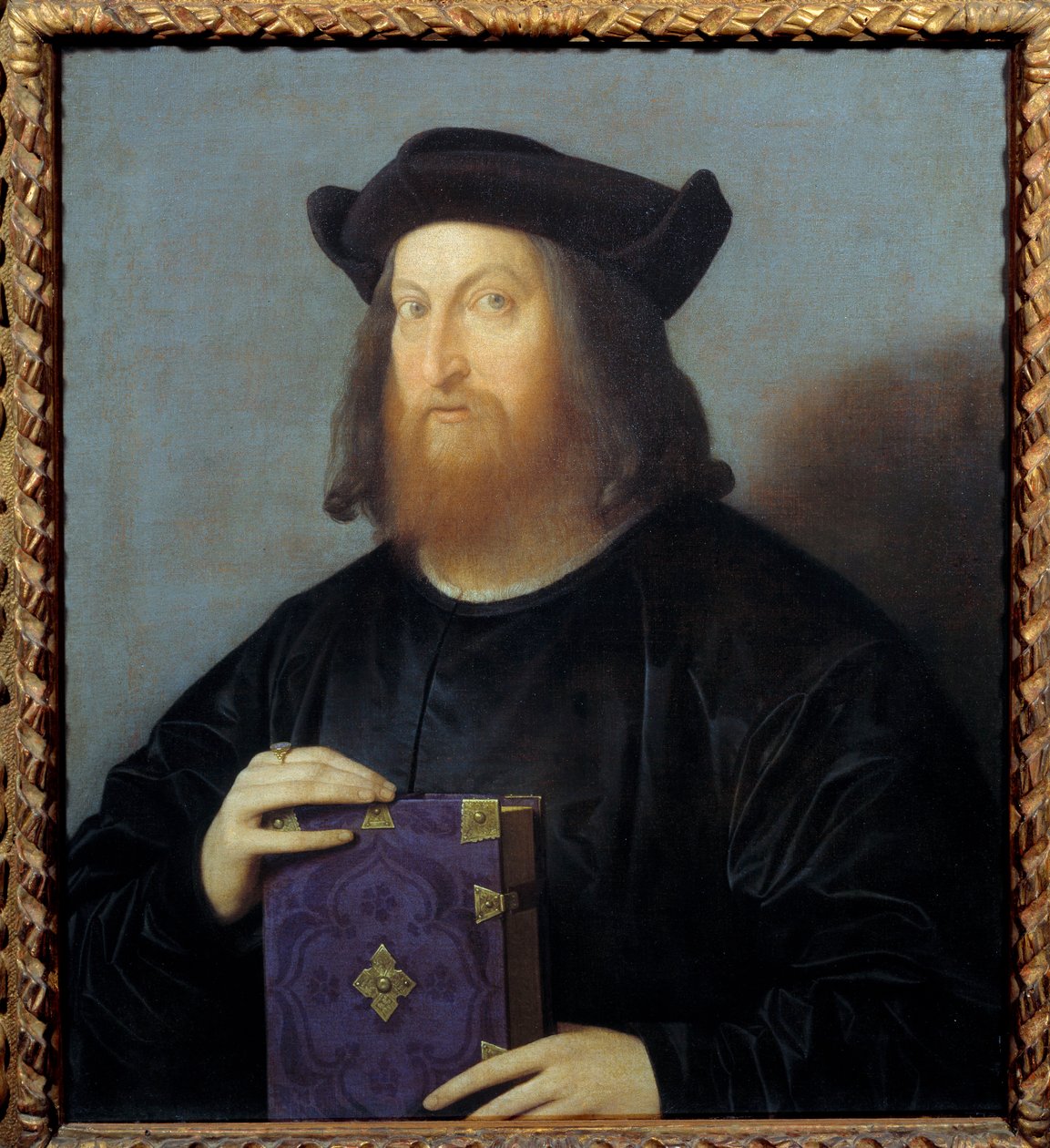 Portret van de dichter en architect Giangiorgio Trissino (1478-1550) door Vincenzo di Biagio Catena