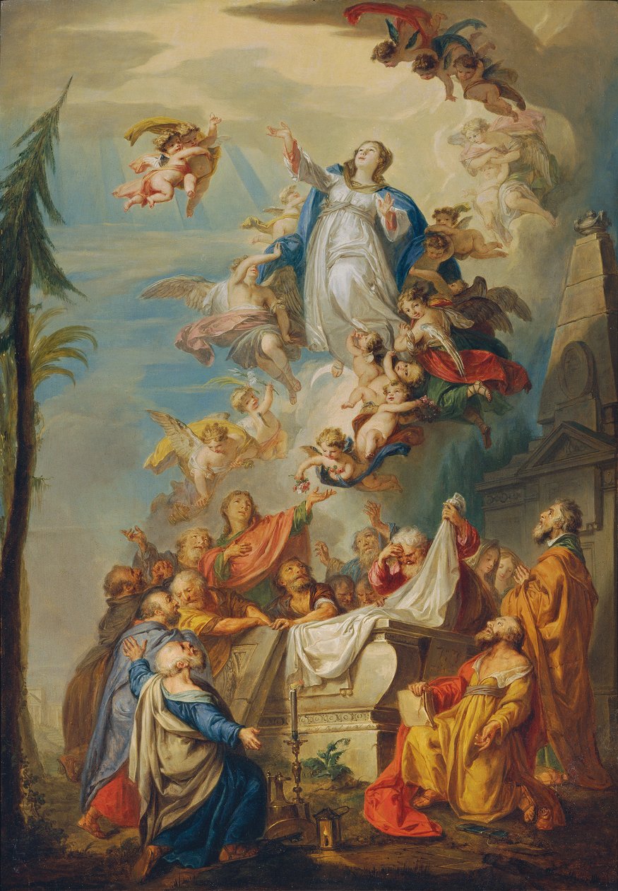 Hemelvaart van Maria door Vinzenz Fischer