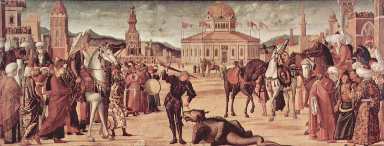 Triomf van Sint Joris door Vittore Carpaccio