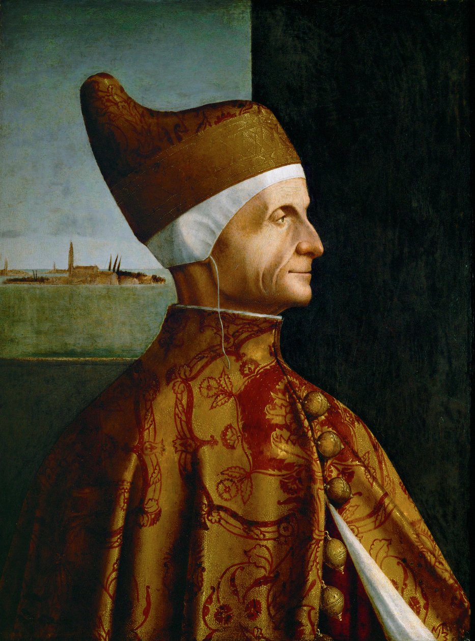 De Doge Leonardo Loredan (olieverf op doek) door Vittore Carpaccio