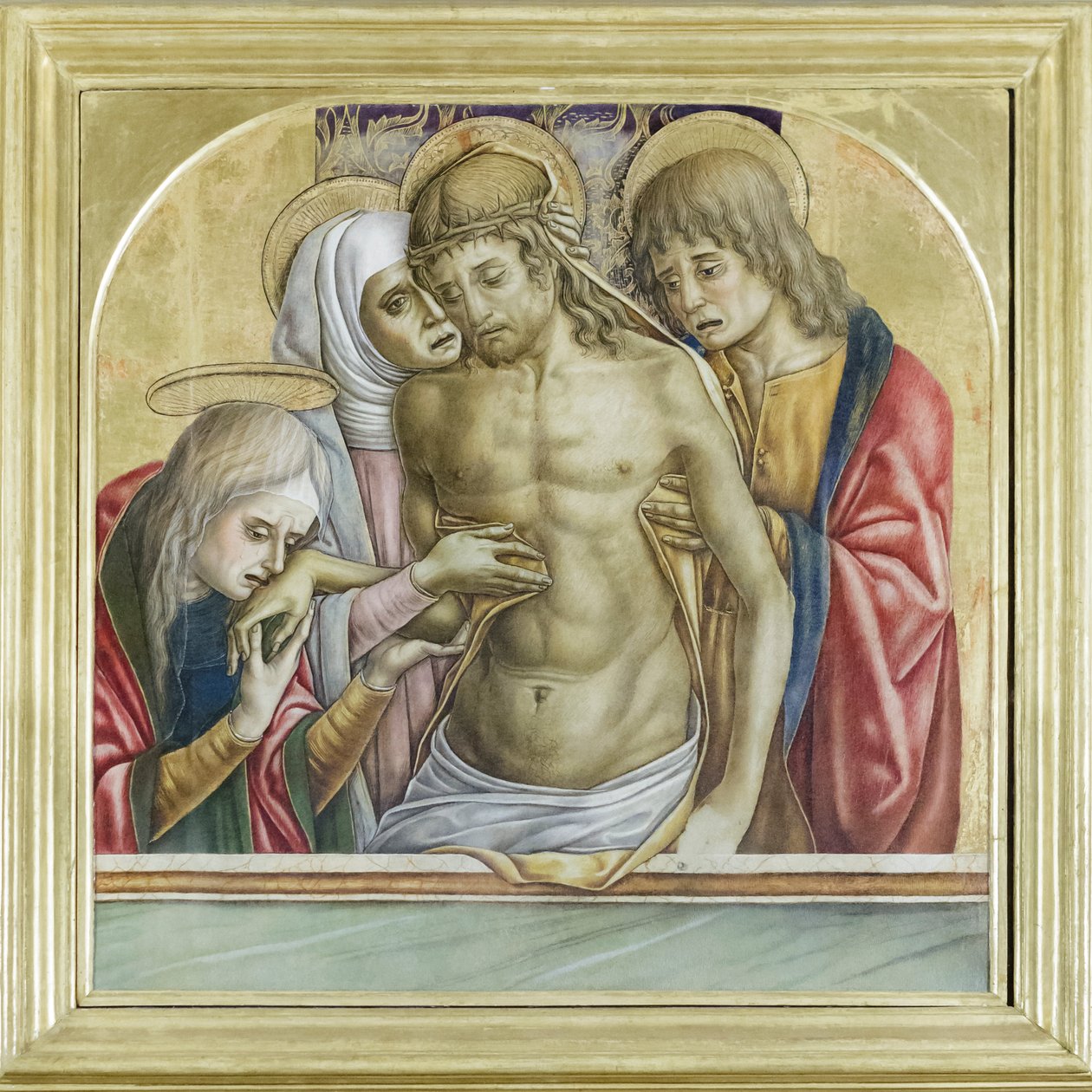 Pietà, Ricci-familiekapel door Vittore Crivelli