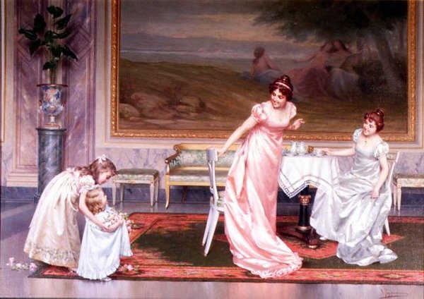 Zijde en Satijn door Vittorio Reggianini