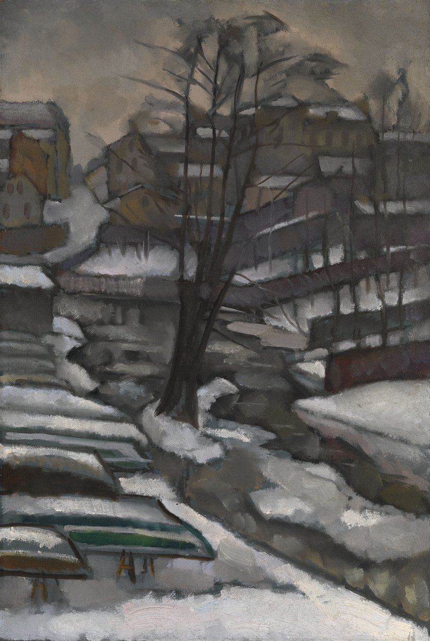 Sint-Petersburg in de winter door Daniel Vladimir Baranoff Rossine