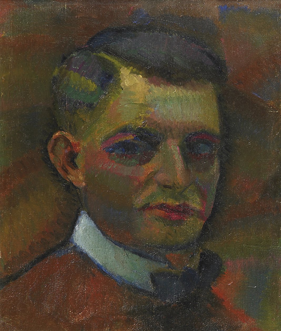 Zelfportret door Daniel Vladimir Baranoff-Rossine