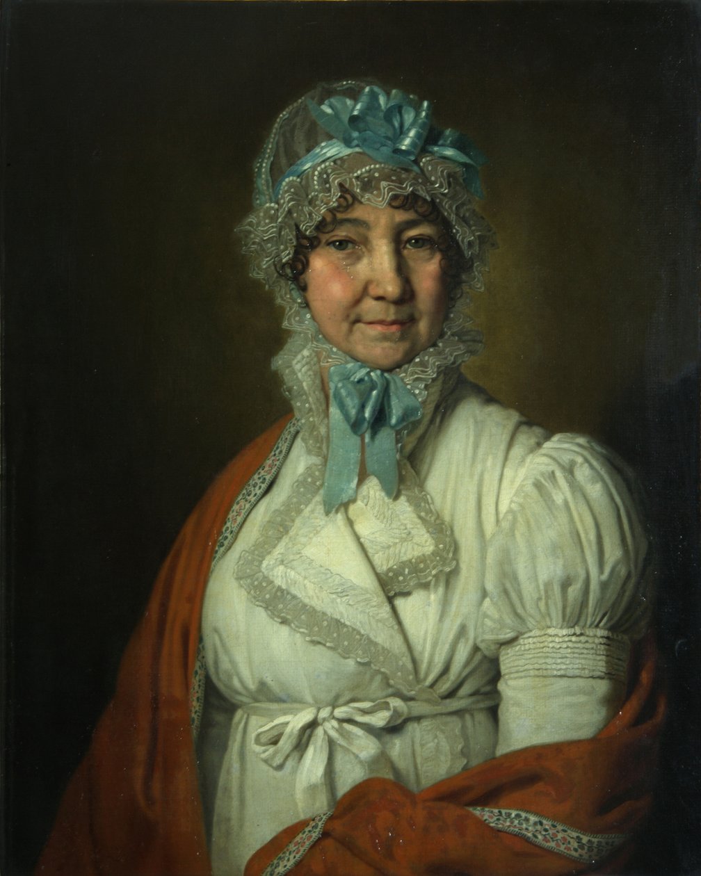 Portret van Nadezhda Ivanovna Dubovitskaya, 1809 door Vladimir Lukich Borovikovsky