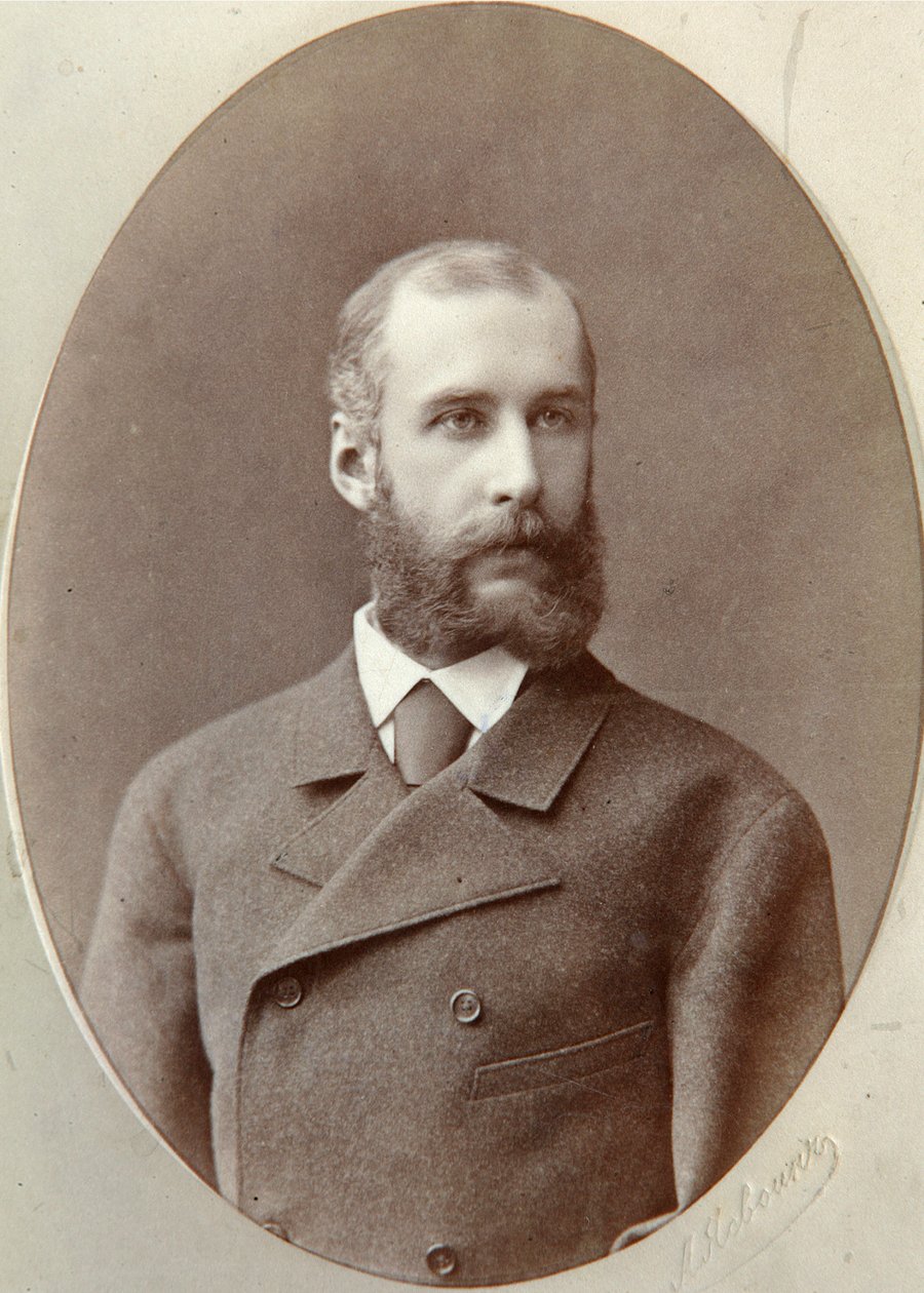 Pavel Dashkov, Russische historicus, verzamelaar en journalist, 1880s door Volf Ilyich Yasvoin
