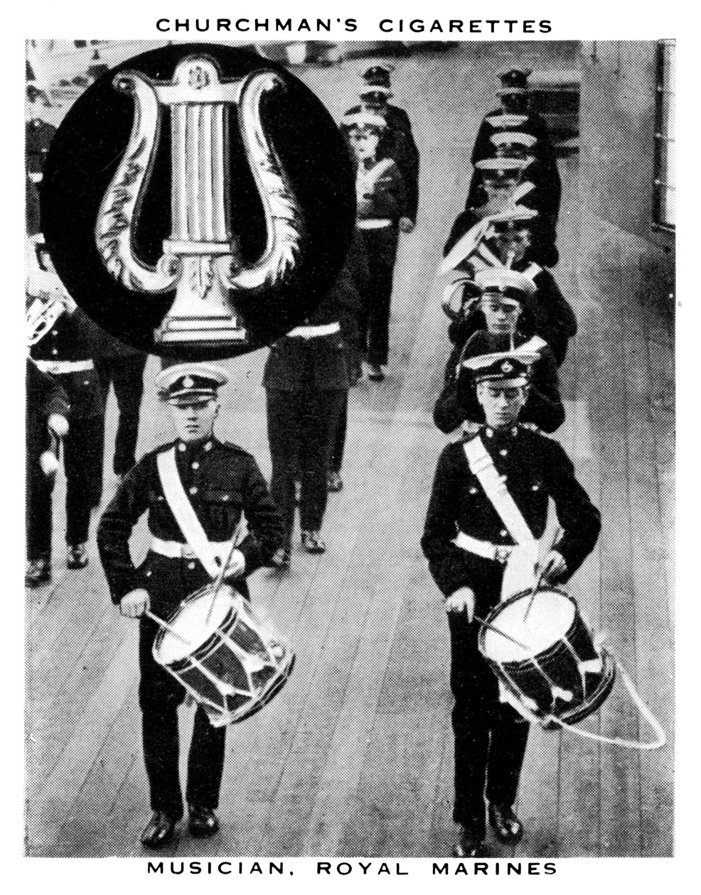 Muzikant, Royal Marines, 1937 door WA and AC Churchman