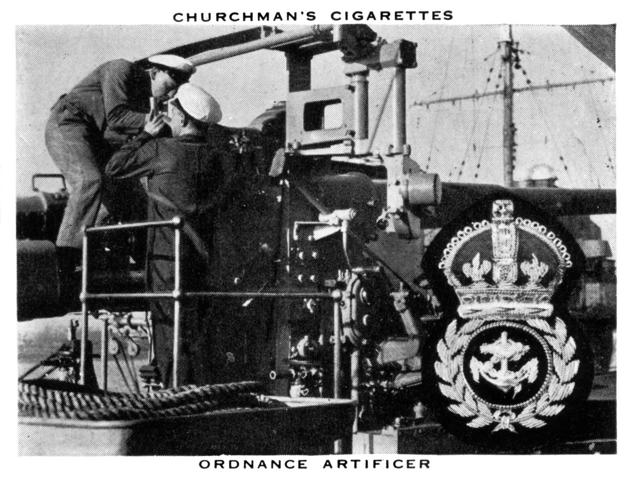 Ordnance Artificer door WA and AC Churchman