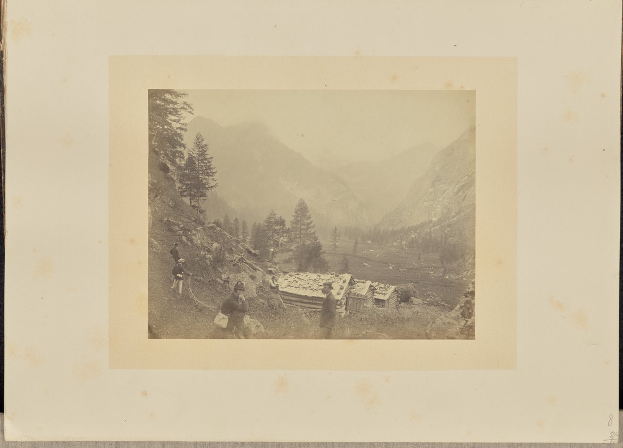 Op de Col de Fedaia, Venetië door W.D. Howard and F.H. Lloyd