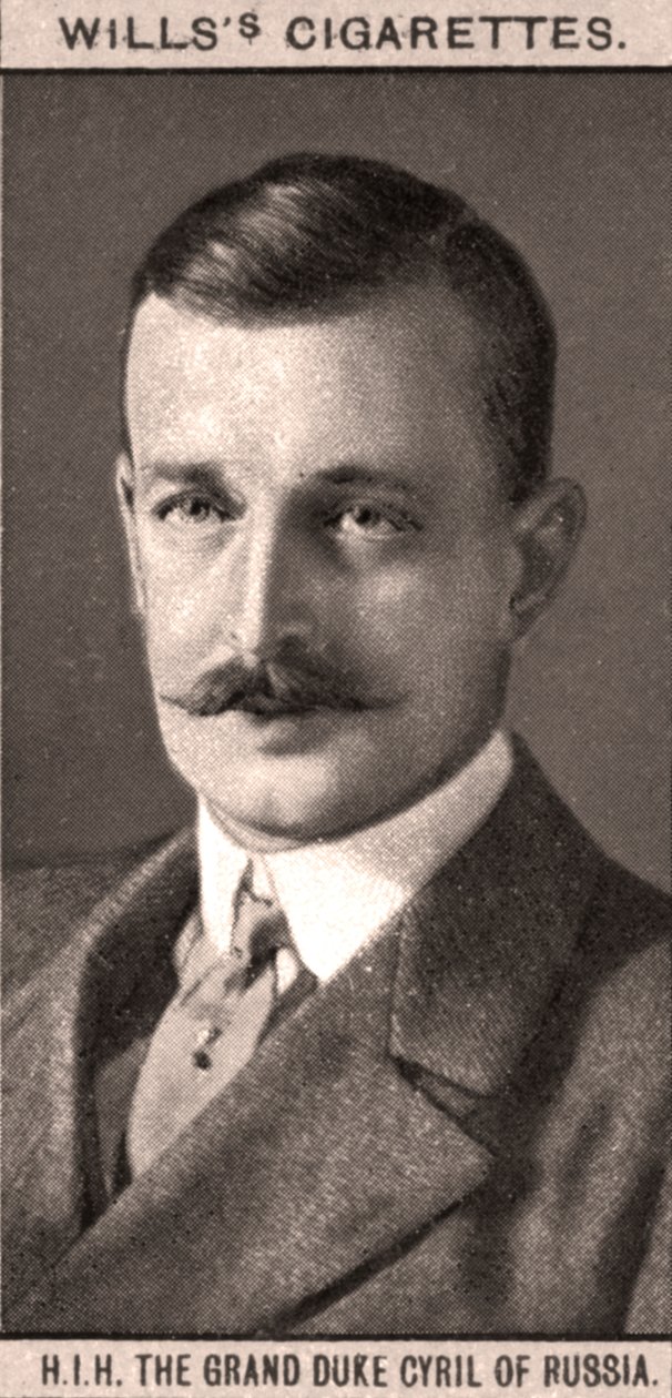 H.I.H. De grootvorst Cyril van Rusland door WD and HO Wills