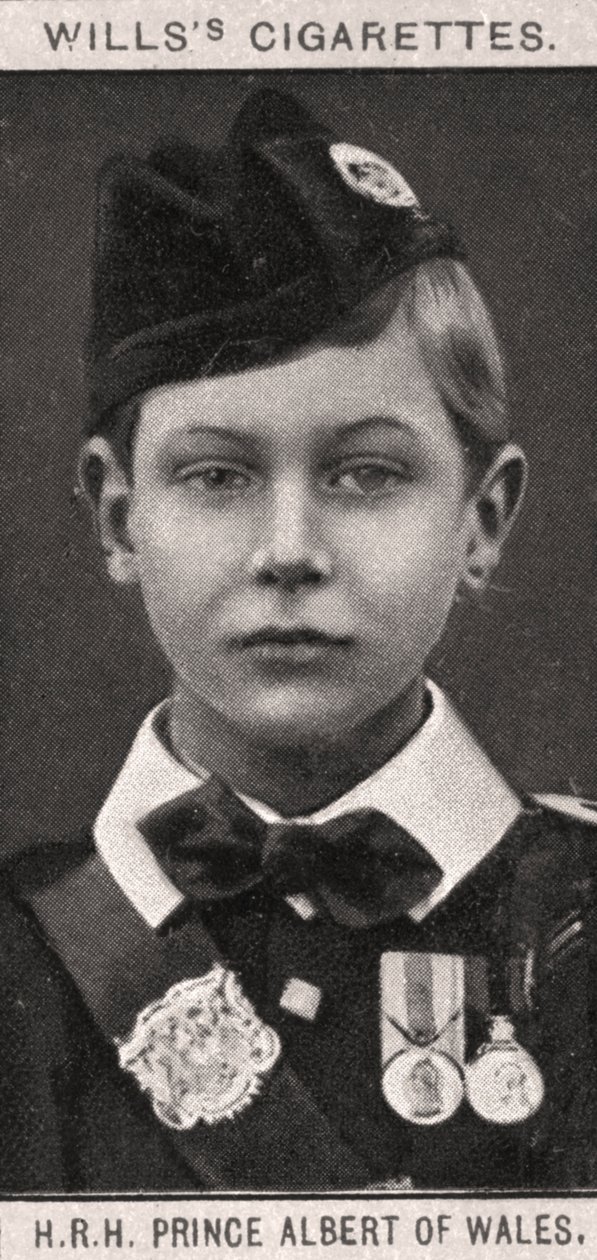 Z.K.H. Prins Albert van Wales door WD and HO Wills