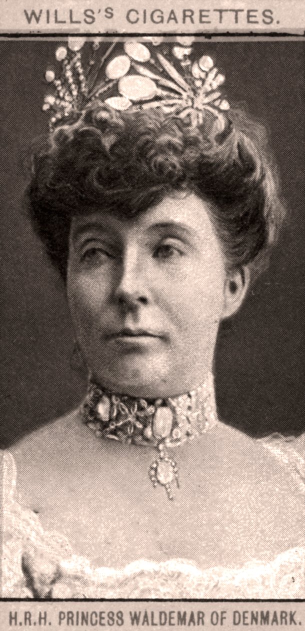 Z.K.H. Prinses Waldemar van Denemarken, 1908 door WD and HO Wills