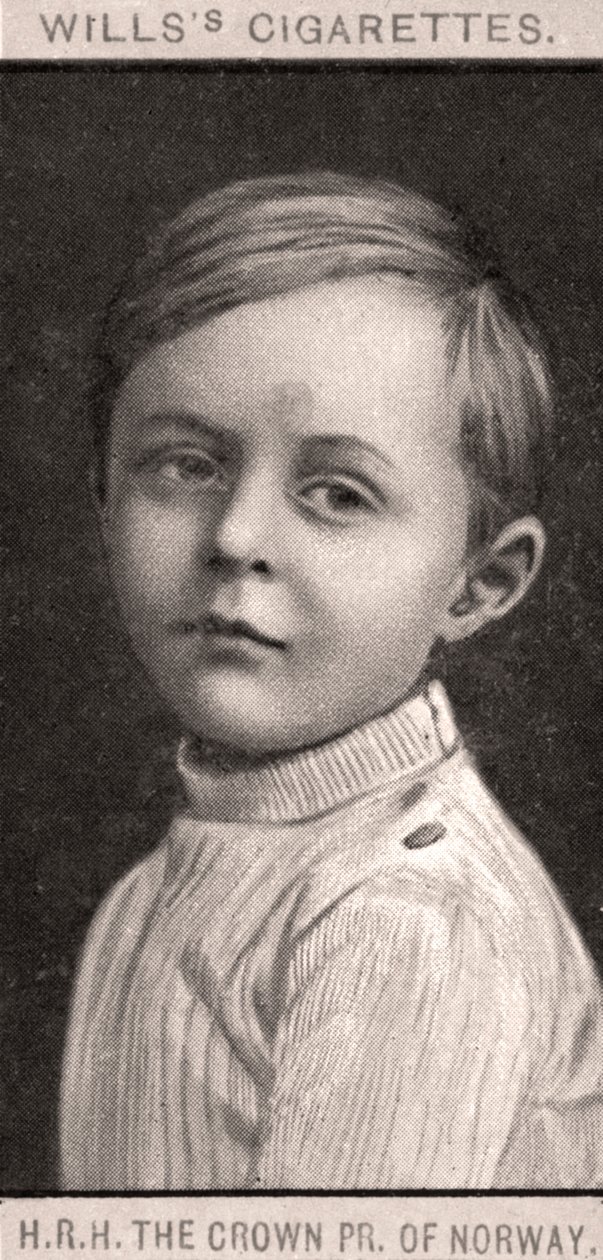 Z.K.H. De Kroonprins van Noorwegen door WD and HO Wills