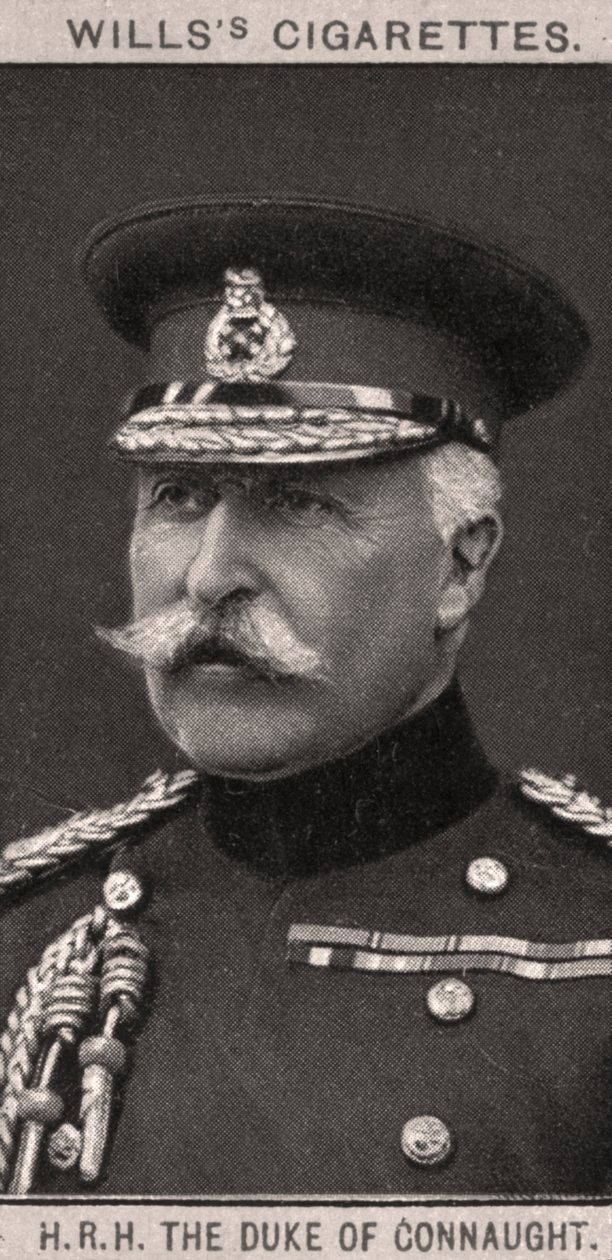 H.R.H De Hertog van Connaught, 1908 door WD and HO Wills