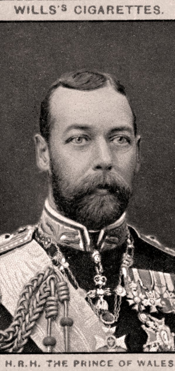 Z.K.H. De Prins van Wales, 1908 door WD and HO Wills