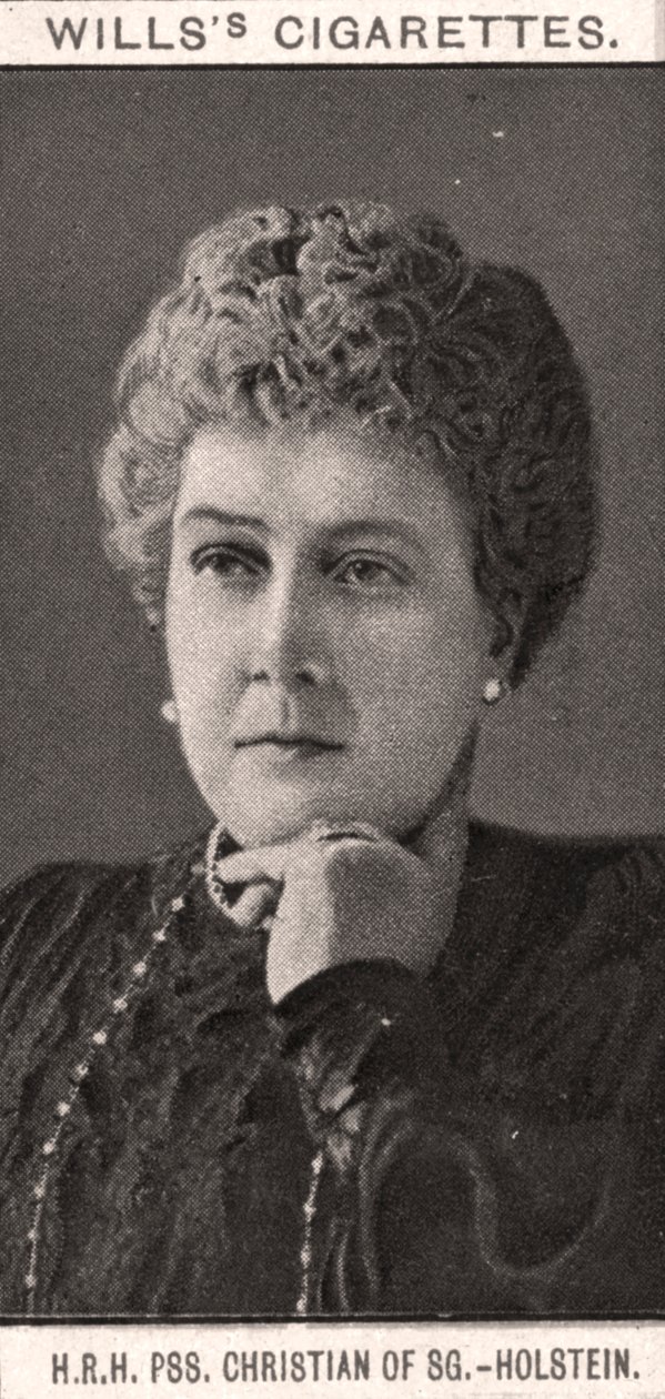 Prinses Christian van Sleeswijk-Holstein, 1908 door WD and HO Wills