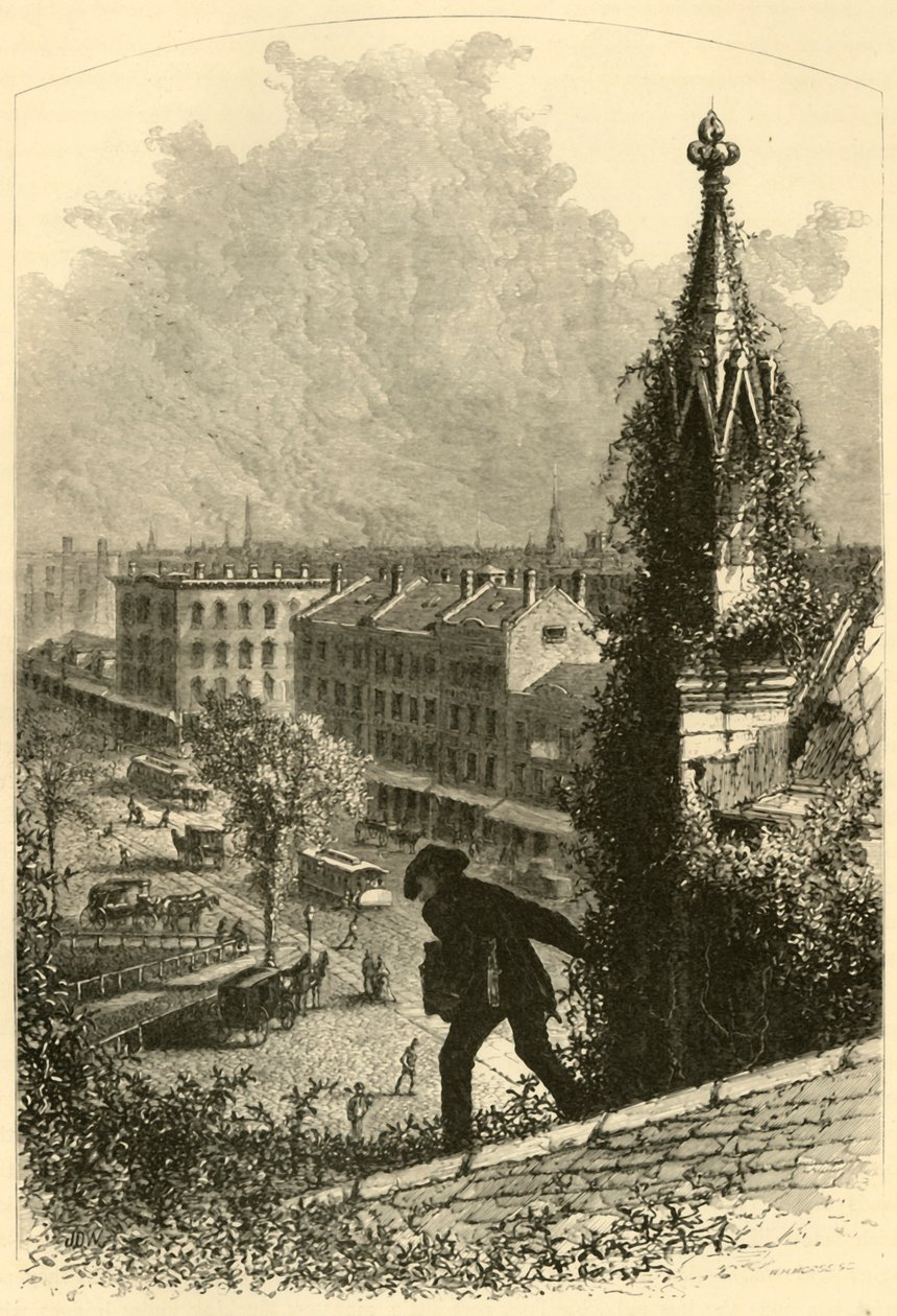 Main Street, Buffalo, vanaf St. Paul