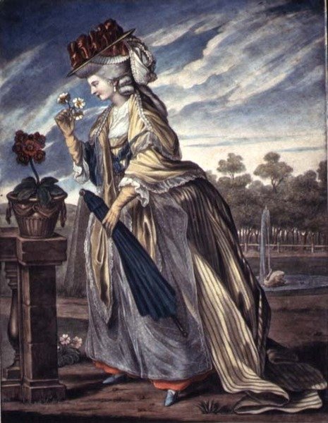 Mode voor april, c.1790 door W. Belch