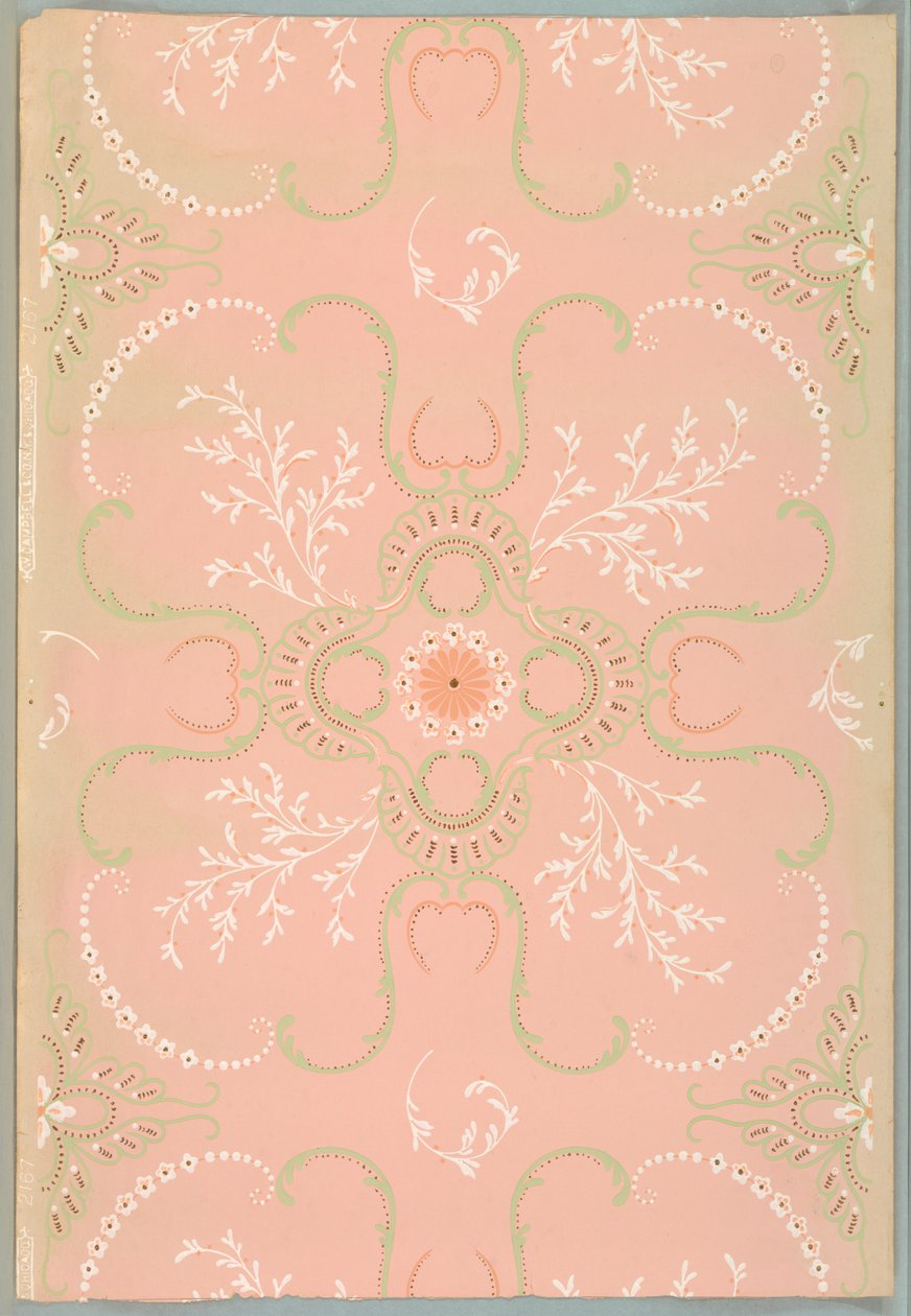 Plafondpapier door W. Campbell and Co.
