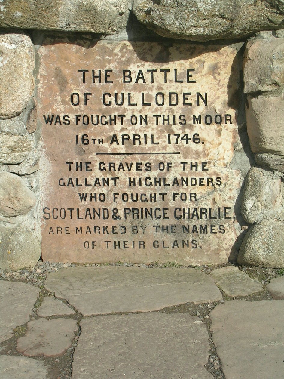 Slagveldmonument van Culloden Moor, begin 21e eeuw door John Ward Dunsmore